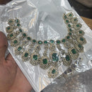 Sona Covering Designer American Daimond Necklace Set