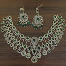 Sona Covering Designer American Daimond Necklace Set