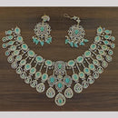 Sona Covering Designer American Daimond Necklace Set
