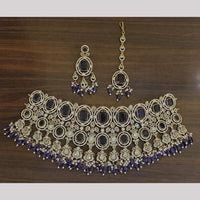 Sona Covering Designer American Daimond Choker Necklace Set