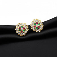 Sona Covering Sparkle Austrain Stone Studs Earrings