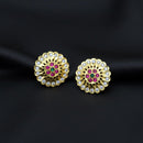Sona Covering Sparkle Austrain Stone Studs Earrings