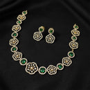 Sona Covering Glamorous Austrian Stone Necklace Set