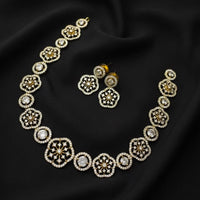 Sona Covering Glamorous Austrian Stone Necklace Set