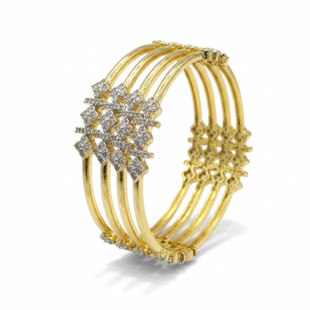 Sona Covering Premium Crystal Stone Bangles Set