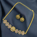 Sona Covering Designer American Daimond Necklace Set