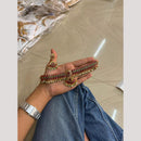 Sona Covering Pota Stone Necklace Set