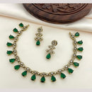 Sona Covering Austrian And Crystal Stone Necklace Set