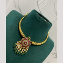 Sona Covering  Pota And Kundan Stone Necklace Set