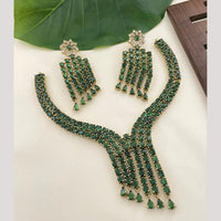 Sona Covering American Diamond Choker Necklace Set