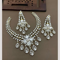 Sona Covering American Diamond Choker Necklace Set