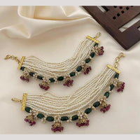 Sona Covering Pearl And Beads Kanchain