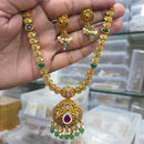 Sona Covering Glamorous Austrain Stone And Beads Necklace Set