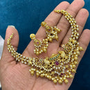 Sona Covering Premium Pota Stone And Austrian Stone Necklace Set