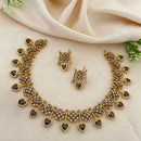 Sona Covering Elegant Crystal Stone And Austrian Stone Necklace Set