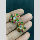 Sona Covering Graceful Pota Stone Studs Earrings 