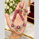 Sona Covering Classic American Diamond Designer Jewellery Necklace Set