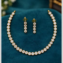 Sona Covering Elegant Austrian Stone Necklace Set