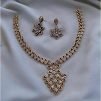 Sona Covering Elegant Austrian Stone Necklace Set