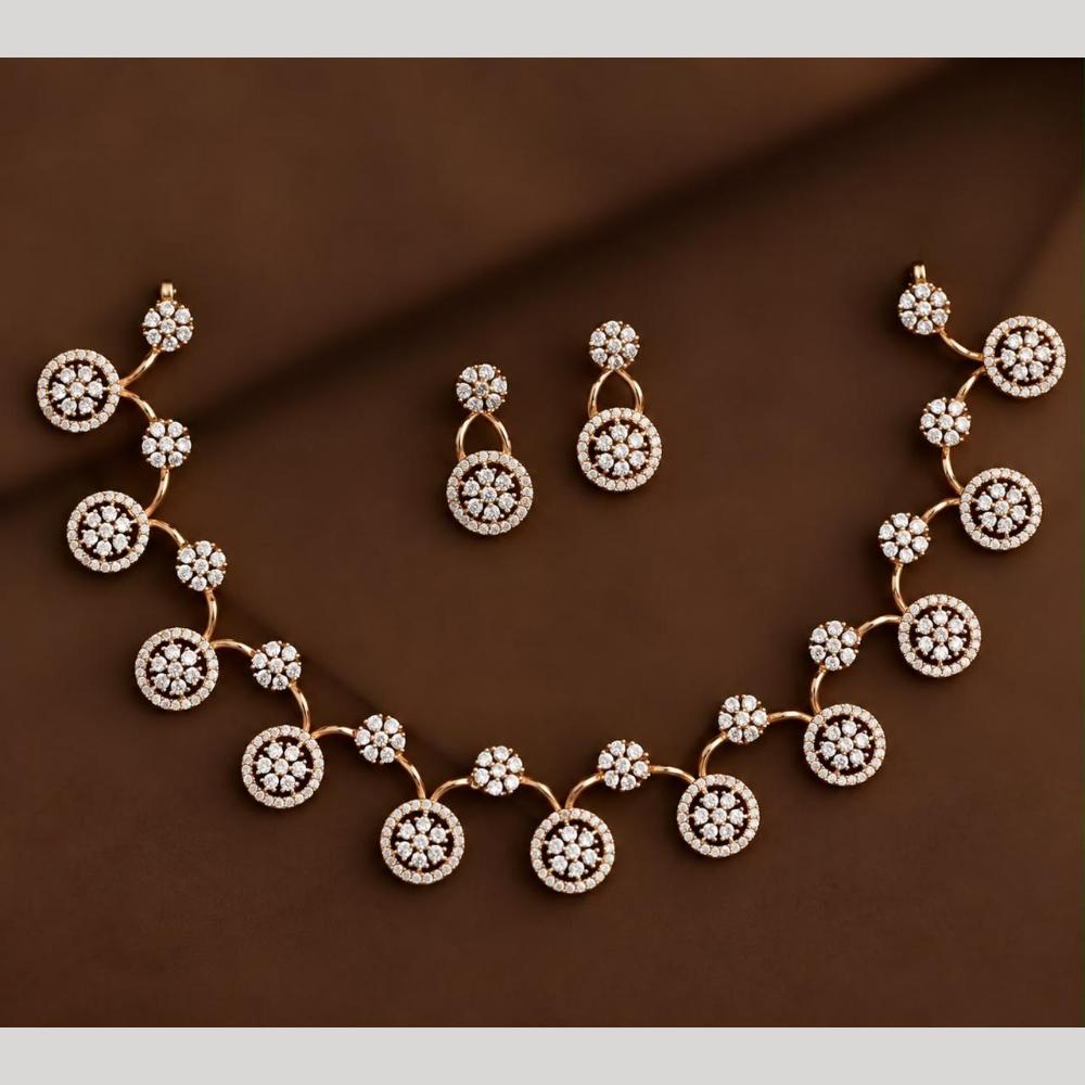 Sona Covering Elegant Austrian Stone Necklace Set