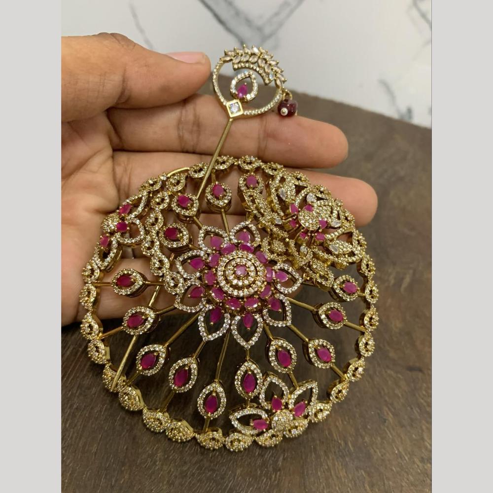 Sona Covering American Daimond Bun Juda Hair Accessories