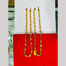 Pooja Sales Elegant Gold Plated Men's Chain