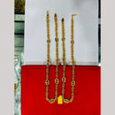 Pooja Sales Elegant Gold Plated Men's Chain