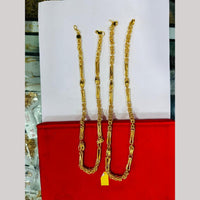 Pooja Sales Elegant Gold Plated Men's Chain