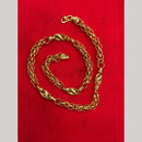 Pooja Sales Elegant Gold Plated Men's Chain