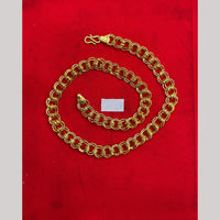 Pooja Sales Elegant Gold Plated Men's Chain