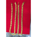 Pooja Sales Elegant Gold Plated Men's Chain (Pack of 25)