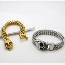 Klitz Stunning Gold / Silver Plated Men's Bracelet