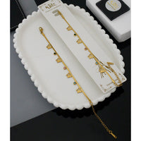 Klitz Premium Butterfly Sparkle Design Austrian Stone Bracelet