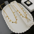 Klitz Premium Finish Glam Austrian Stone Necklace (1 Piece Only)