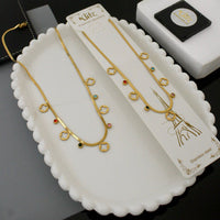 Klitz Premium Finish Glam Austrian Stone Necklace (1 Piece Only)