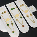 Klitz Trendy  Crystal Stone Necklace Set ( 1Piece Only)