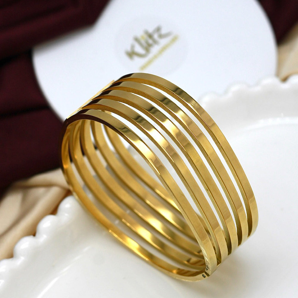 Klitz Luxe Designer Openable Bracelet