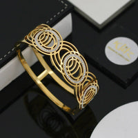 Klitz Classic Austrian Stone Openable Bracelet for Daily Wear