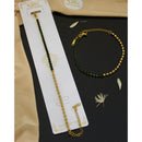 Klitz Premium Quality Shimmer Austrian Adjustable Chain Bracelet