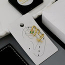 Klitz Sparkling Austrian Stone Snake Earcuff Earrings