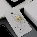 Klitz Premium Crystal Stone Earcuff Earrings