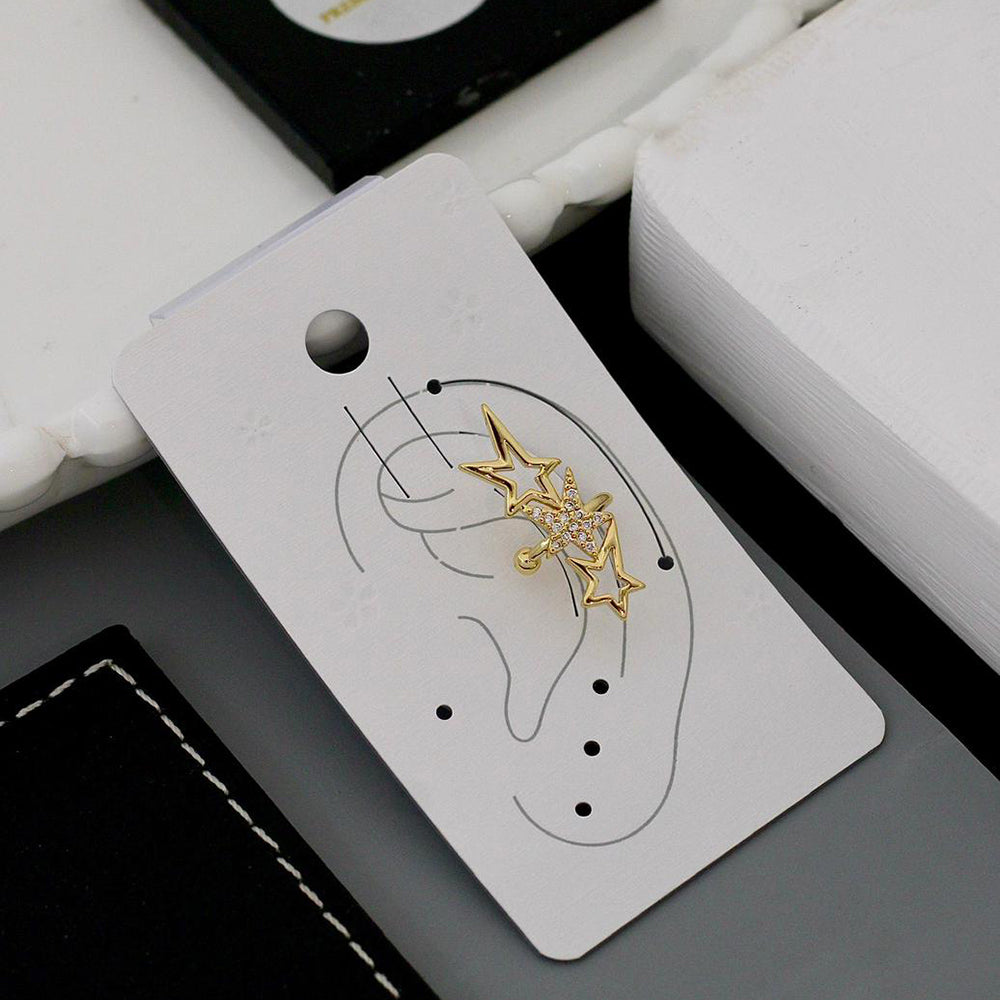 Klitz Premium Austrian Stone Earcuff Earrings