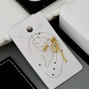 Klitz Premium Crystal Stone Earcuff Earrings