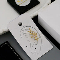 Klitz Premium Austrian Stone Earcuff Earrings