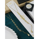 Klitz Sparkling Austrian Stone Necklace  ( 1 Piece Only)