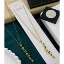 Klitz Sparkling Crystal Stone Necklace  ( 1 Piece Only)