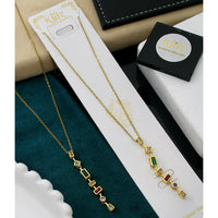 Klitz Sparkling Crystal Stone Necklace  ( 1 Piece Only)