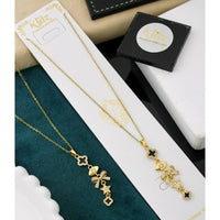 Klitz Sparkling Austrian Stone Necklace  ( 1 Piece Only)