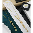 Klitz Sparkling Austrian Stone Necklace  ( 1 Piece Only)