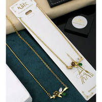 Klitz Sparkling Crystal Stone Necklace  ( 1 Piece Only)